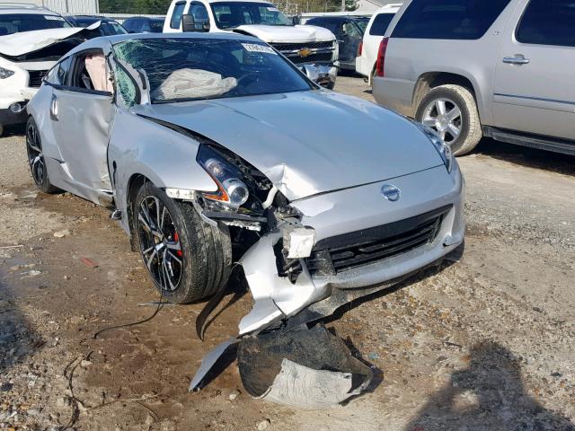 JN1AZ4EH6JM571828 - 2018 NISSAN 370Z BASE SILVER photo 1