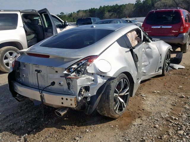 JN1AZ4EH6JM571828 - 2018 NISSAN 370Z BASE SILVER photo 4