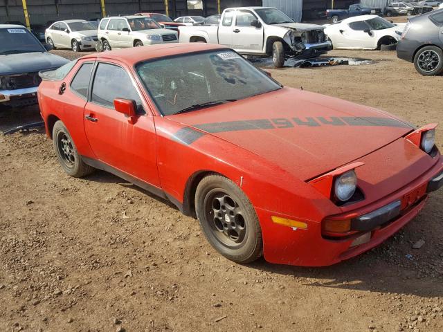 WP0AA0942DN462110 - 1983 PORSCHE 944 RED photo 1