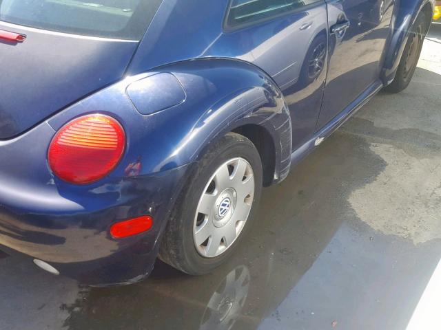 3VWCK21CX2M447024 - 2002 VOLKSWAGEN NEW BEETLE Көк фото 9