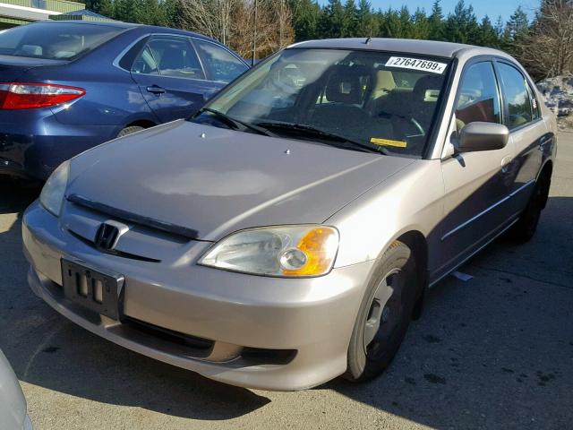 JHMES96683S009598 - 2003 HONDA CIVIC GOLD photo 2