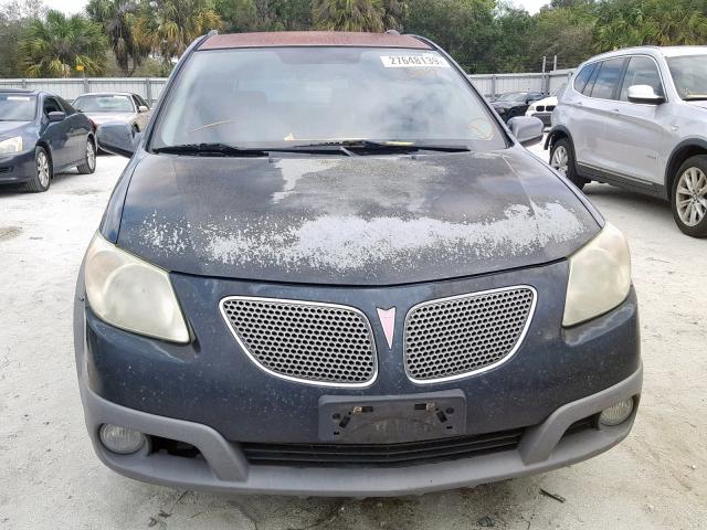 5Y2SL65816Z454294 - 2006 PONTIAC VIBE BLACK photo 9