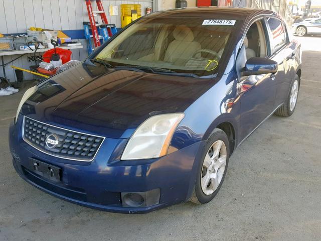 3N1AB61E77L630223 - 2007 NISSAN SENTRA 2.0 BLUE photo 2