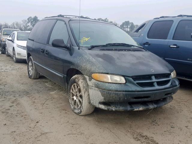 2B4GP2533YR811508 - 2000 DODGE CARAVAN GREEN photo 1