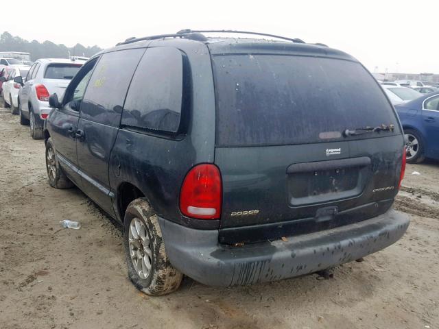 2B4GP2533YR811508 - 2000 DODGE CARAVAN GREEN photo 3