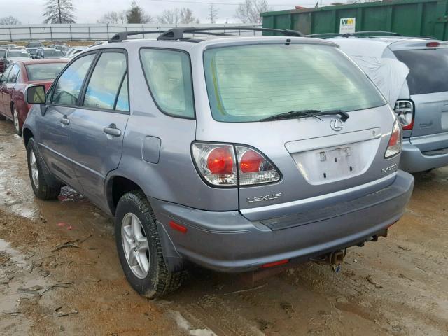 JTJHF10U310186545 - 2001 LEXUS RX 300 GRAY photo 3