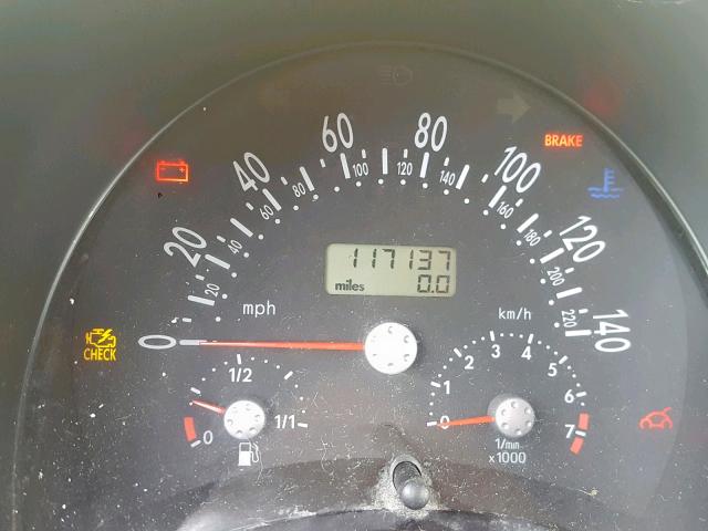 3VWCC21C0XM437963 - 1999 VOLKSWAGEN NEW BEETLE Sarı foto 8