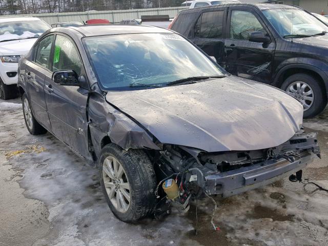 JM1BK323881802622 - 2008 MAZDA 3 S GRAY photo 1