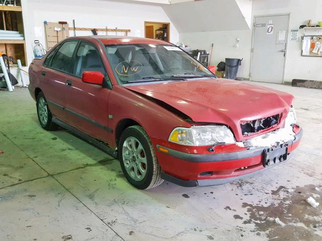 YV1VS2555YF568022 - 2000 VOLVO S40 RED photo 1