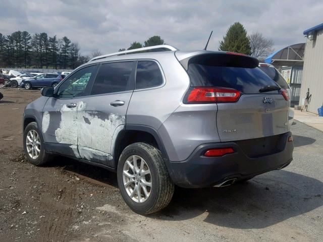 1C4PJMCS2FW503499 - 2015 JEEP CHEROKEE L GRAY photo 3