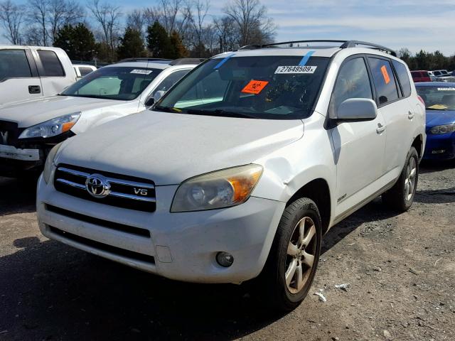 JTMZK31V975015512 - 2007 TOYOTA RAV4 LIMIT WHITE photo 2