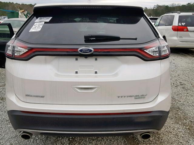 2FMPK3K98JBB31405 - 2018 FORD EDGE TITAN WHITE photo 9