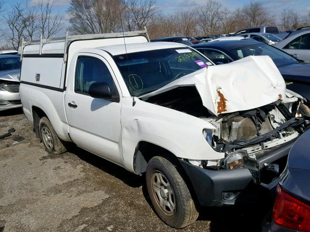 5TFNX4CN5DX030169 - 2013 TOYOTA TACOMA WHITE photo 1