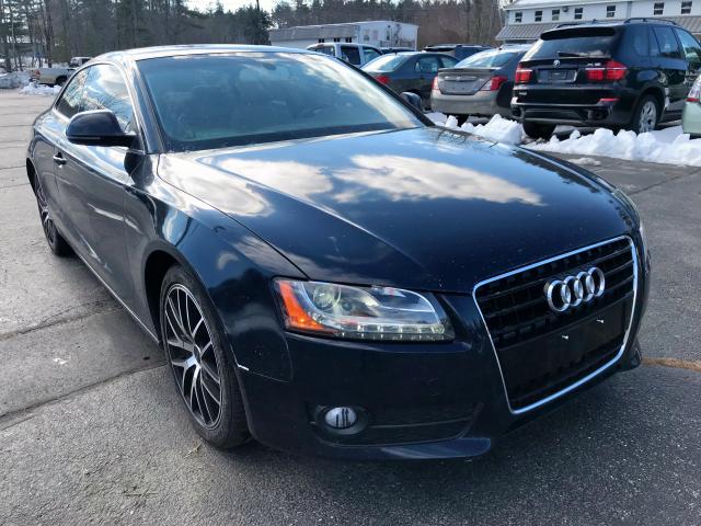 WAUDK78T39A045649 - 2009 AUDI A5 QUATTRO BLUE photo 1