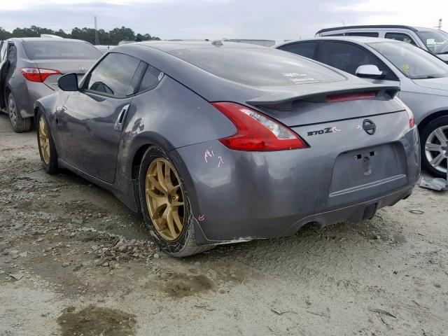 JN1AZ4EH4CM563293 - 2012 NISSAN 370Z BASE GRAY photo 3