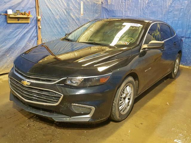 1G1ZB5ST1GF185522 - 2016 CHEVROLET MALIBU LS CHARCOAL photo 2