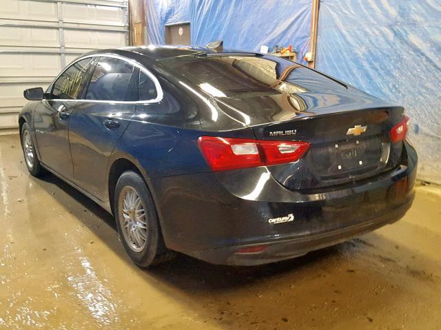 1G1ZB5ST1GF185522 - 2016 CHEVROLET MALIBU LS CHARCOAL photo 3