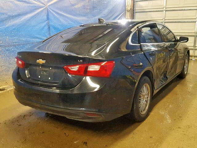 1G1ZB5ST1GF185522 - 2016 CHEVROLET MALIBU LS CHARCOAL photo 4