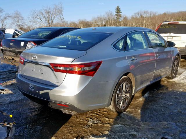 4T1BK1EBXGU233420 - 2016 TOYOTA AVALON XLE GRAY photo 4