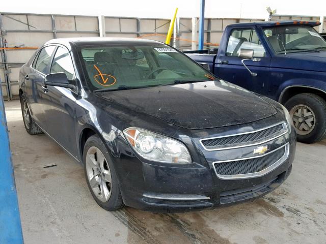 1G1ZH57B69F125690 - 2009 CHEVROLET MALIBU 1LT შავი ფოტო 1