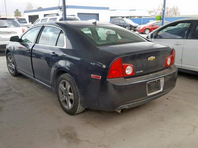 1G1ZH57B69F125690 - 2009 CHEVROLET MALIBU 1LT შავი ფოტო 3