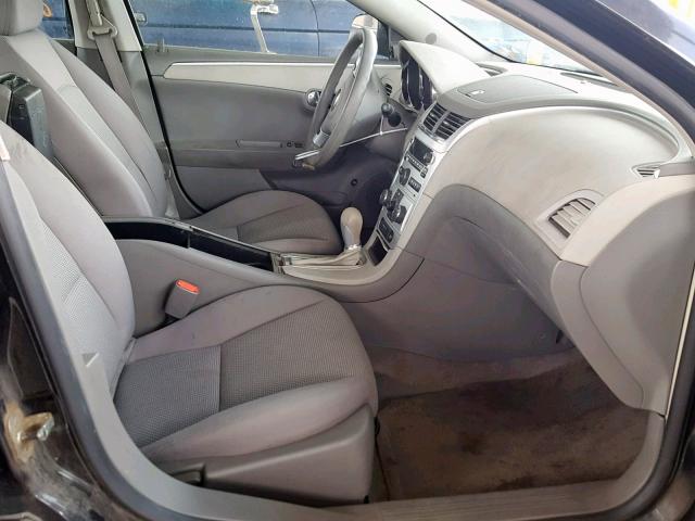 1G1ZH57B69F125690 - 2009 CHEVROLET MALIBU 1LT შავი ფოტო 5