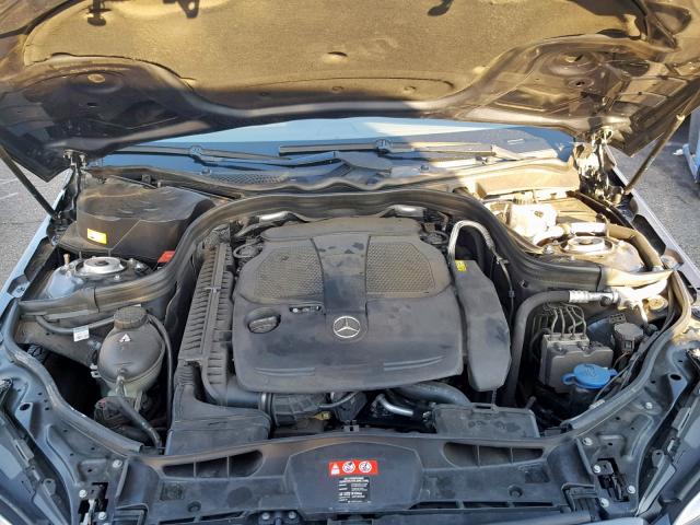 WDDHF5KB9EA875596 - 2014 MERCEDES-BENZ E 350 GRAY photo 7