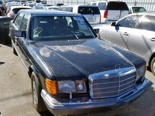 WDBCA39EXLA548398 - 1990 MERCEDES-BENZ 560 SEL BLACK photo 1