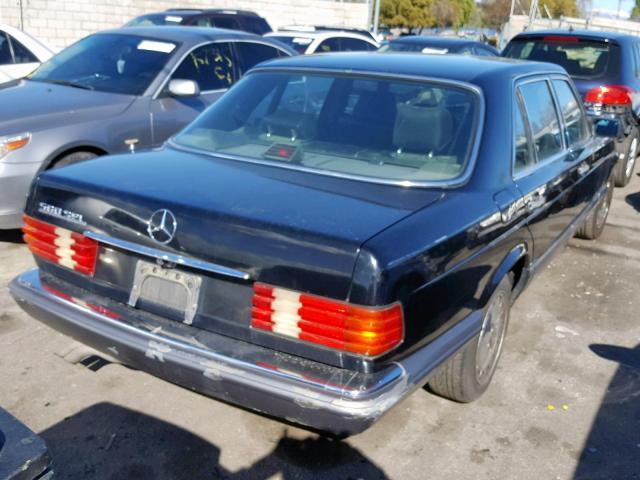 WDBCA39EXLA548398 - 1990 MERCEDES-BENZ 560 SEL BLACK photo 4