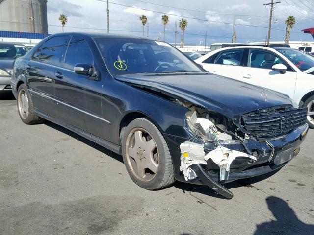 WDBNG75J12A287713 - 2002 MERCEDES-BENZ S 500 BLACK photo 1