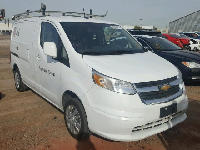 3N63M0ZN6FK695261 - 2015 CHEVROLET CITY EXPRE WHITE photo 1