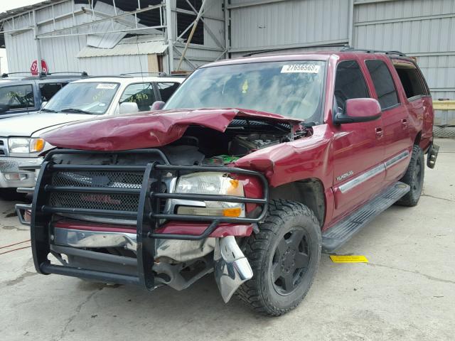 1GKEC16Z34R315888 - 2004 GMC YUKON XL C RED photo 2