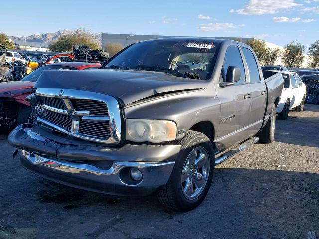 1D7HA18DX4S611604 - 2004 DODGE RAM 1500 S GRAY photo 2