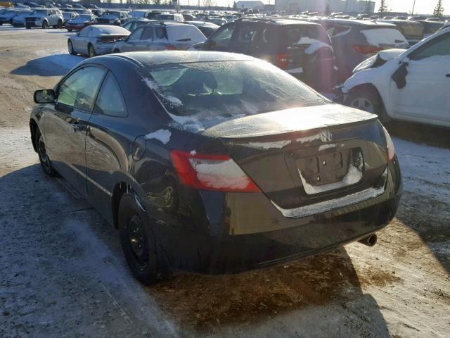 2HGFG1B03AH004745 - 2010 HONDA CIVIC EXL BLACK photo 3