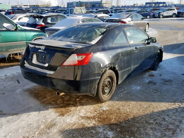 2HGFG1B03AH004745 - 2010 HONDA CIVIC EXL BLACK photo 4