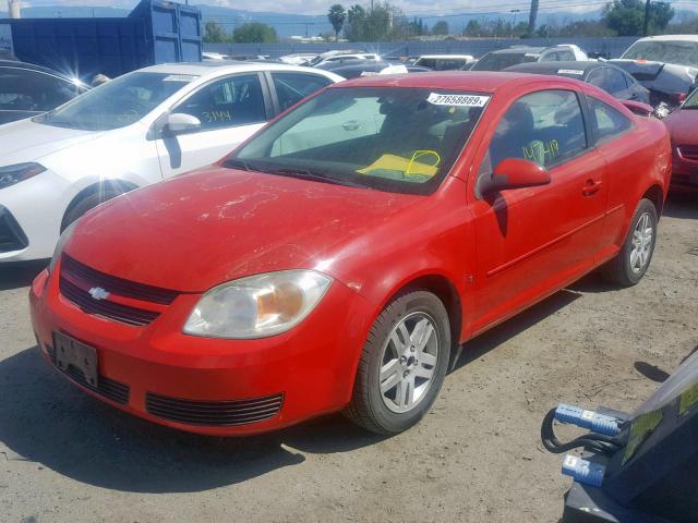 1G1AL15FX67813174 - 2006 CHEVROLET COBALT LT RED photo 2