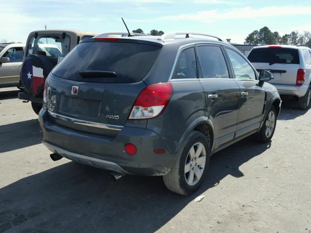 3GSDL53789S521086 - 2009 SATURN VUE XR GRAY photo 4