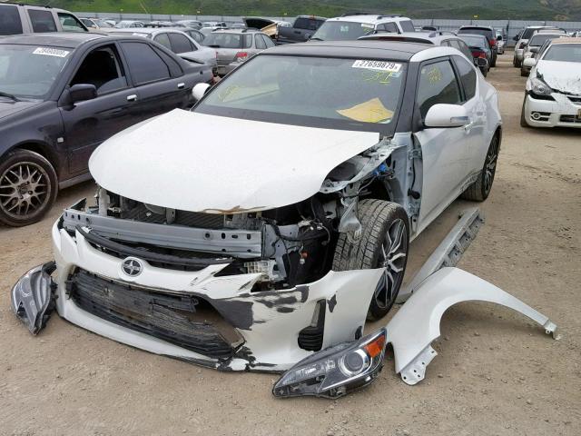 JTKJF5C77GJ016881 - 2016 TOYOTA SCION TC თეთრი ფოტო 2
