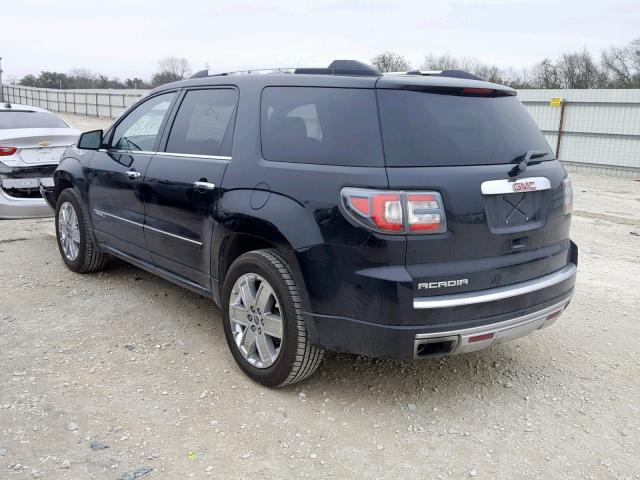 1GKKRTKD4FJ246458 - 2015 GMC ACADIA DEN BLACK photo 3