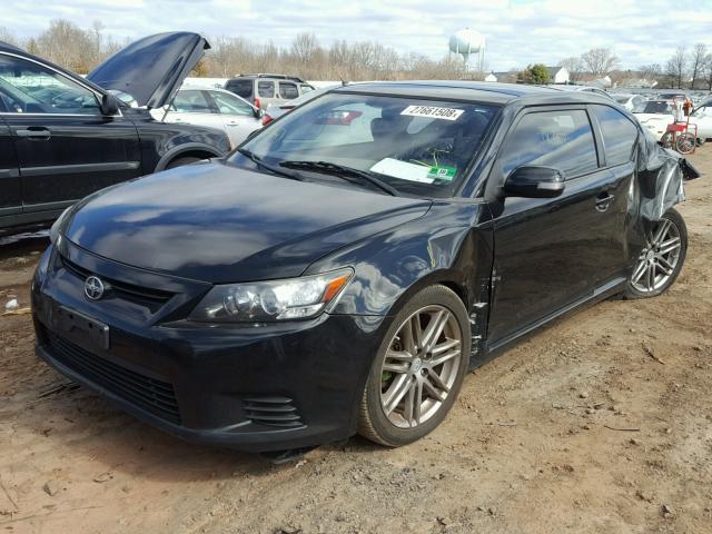 JTKJF5C76C3023142 - 2012 TOYOTA SCION TC შავი ფოტო 2