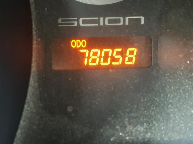 JTKJF5C76C3023142 - 2012 TOYOTA SCION TC შავი ფოტო 8