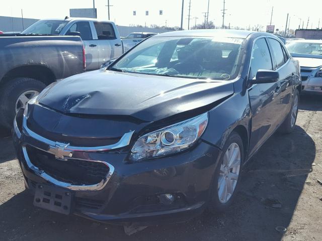 1G11E5SL1EF159343 - 2014 CHEVROLET MALIBU 2LT GRAY photo 2