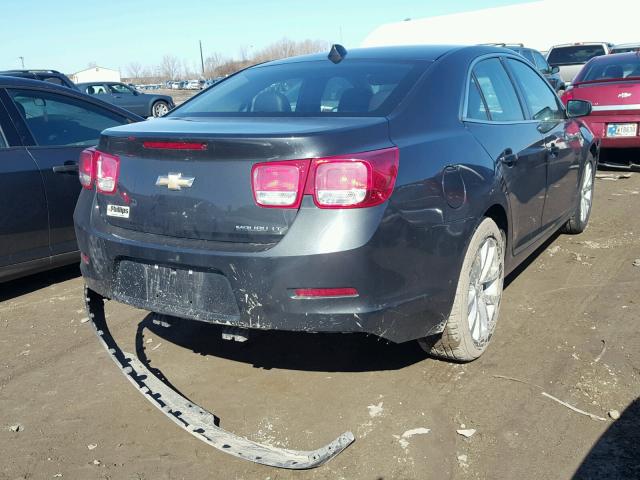 1G11E5SL1EF159343 - 2014 CHEVROLET MALIBU 2LT GRAY photo 4