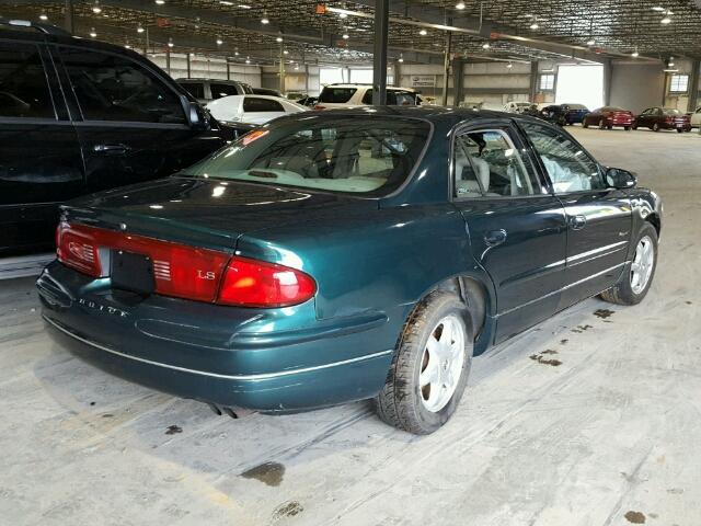 2G4WB55K1Y1107453 - 2000 BUICK REGAL LS GREEN photo 4