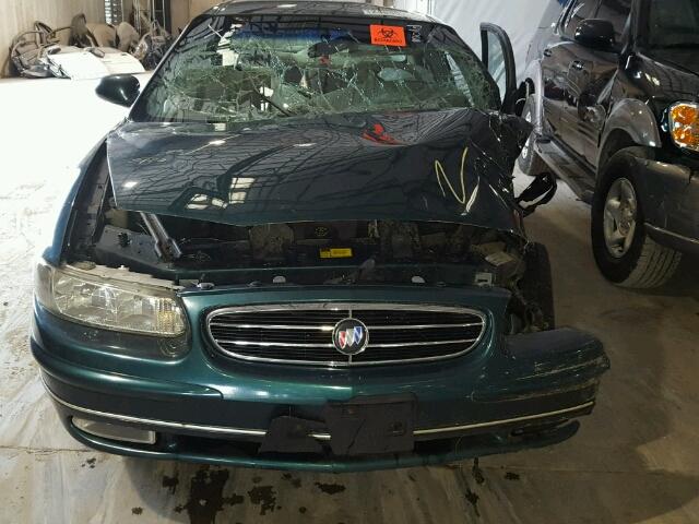 2G4WB55K1Y1107453 - 2000 BUICK REGAL LS GREEN photo 9