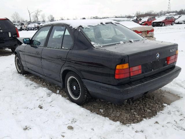 WBAHD1305K2173025 - 1989 BMW 535 I BLACK photo 3