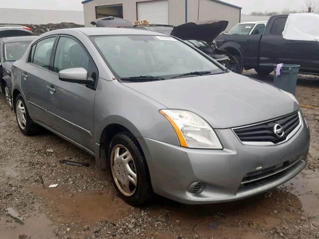 3N1AB6AP2AL603780 - 2010 NISSAN SENTRA 2.0 GRAY photo 1