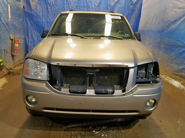 1GKDT13S132334045 - 2003 GMC ENVOY TAN photo 9