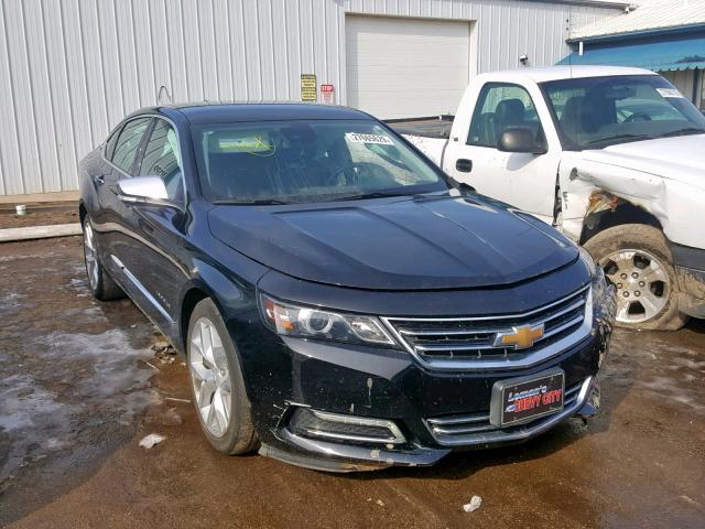 2G1145S38H9160635 - 2017 CHEVROLET IMPALA PRE BLACK photo 1