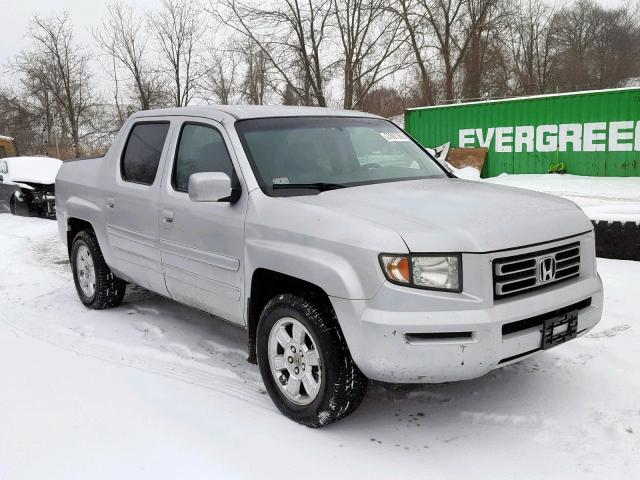 2HJYK16458H515978 - 2008 HONDA RIDGELINE SILVER photo 1